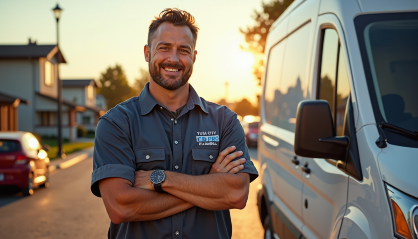 Yuba City Plumbing Pro team member at work